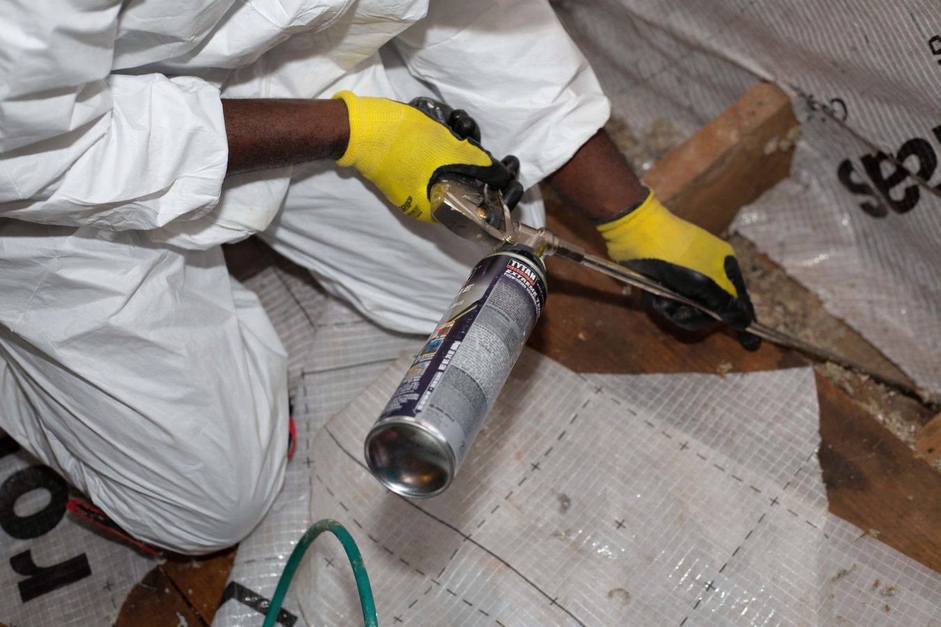 Attic air sealing in Lancaster, CA