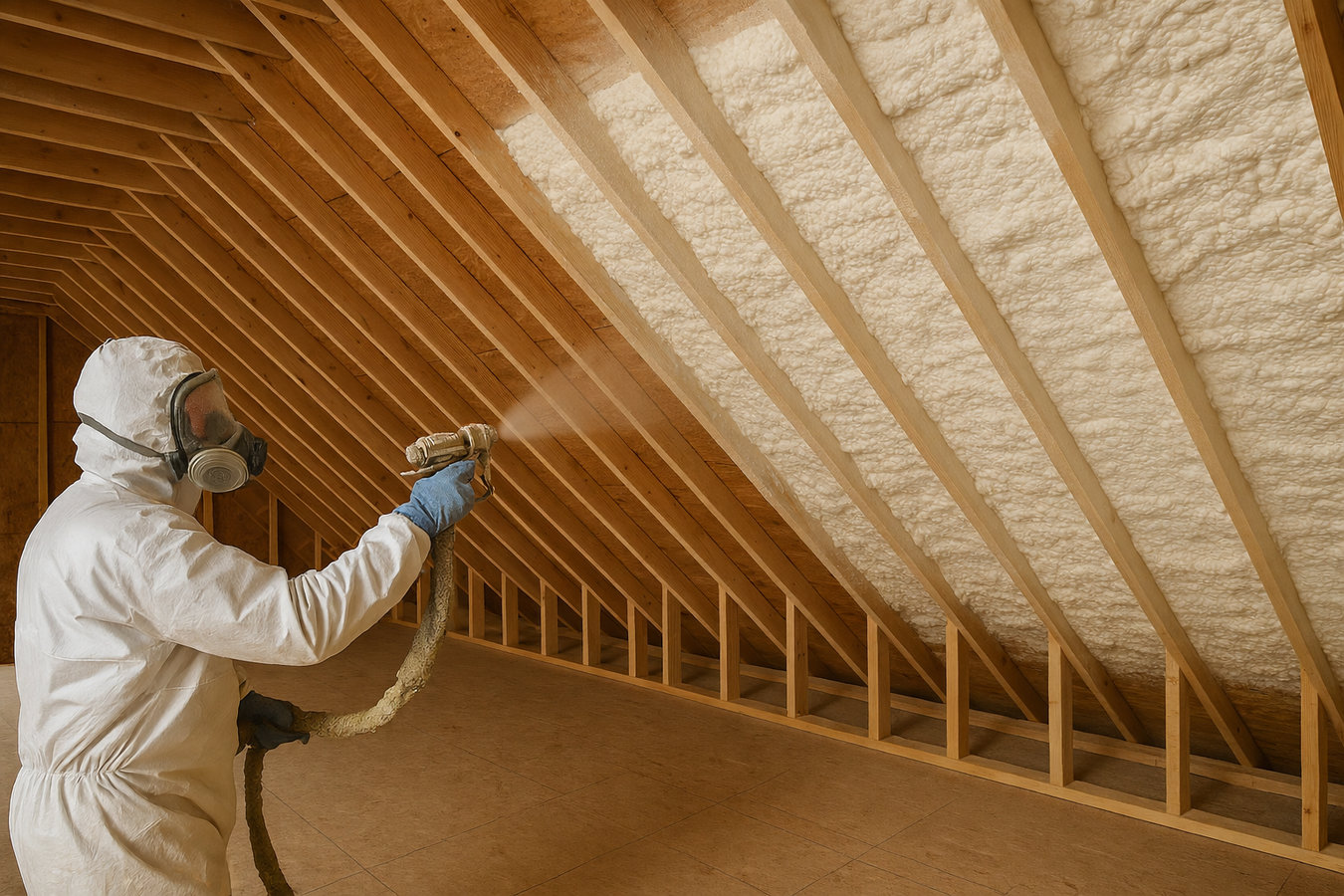 Attic air sealing in Lancaster, CA
